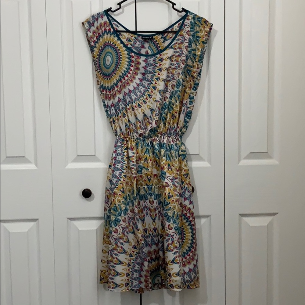 Geometric pattern dress